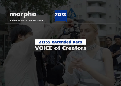 Shot on ZEISS CP.3 XD Lenses「morpho」VOICE of Creators